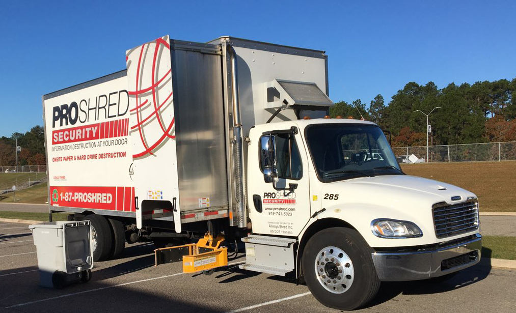 PROSHRED® Raleigh Acquiring New Mobile Shredding Truck to Increase